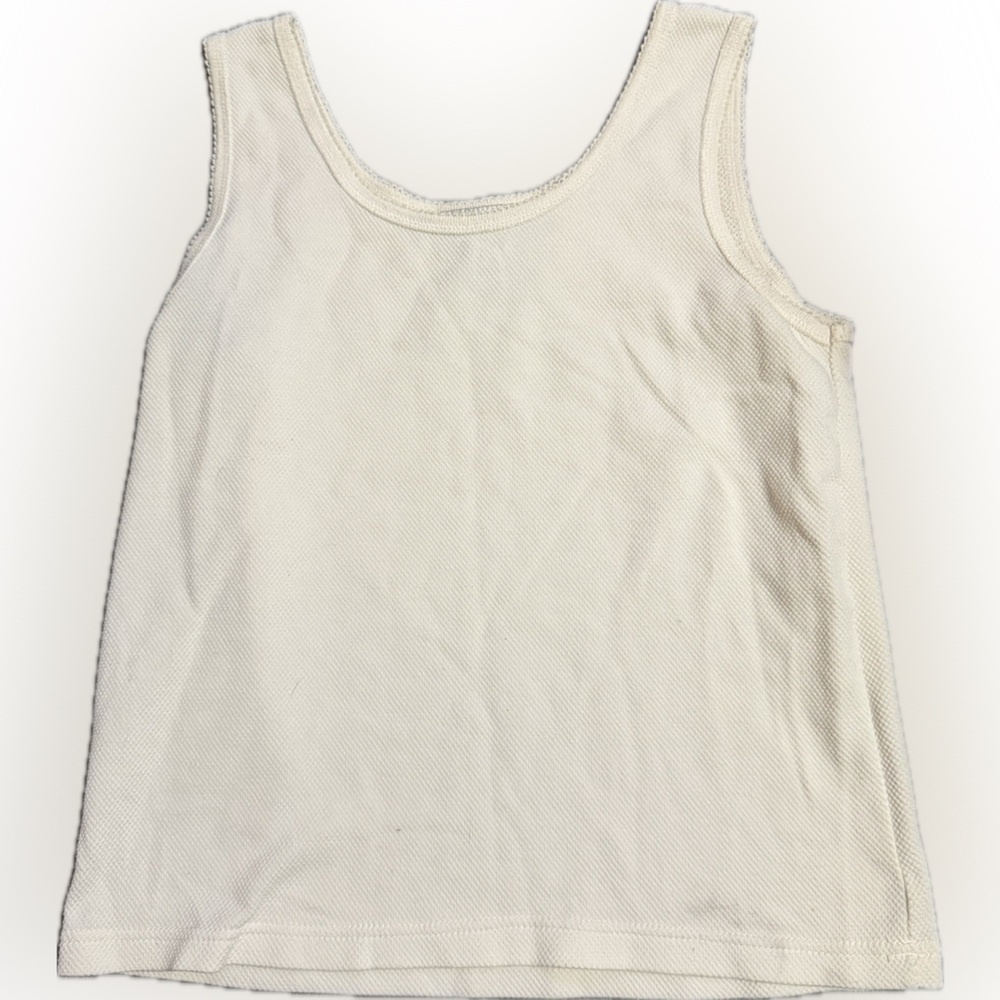 Classic Cream Tank Top